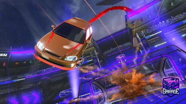 A Rocket League car design from Dogesavage22