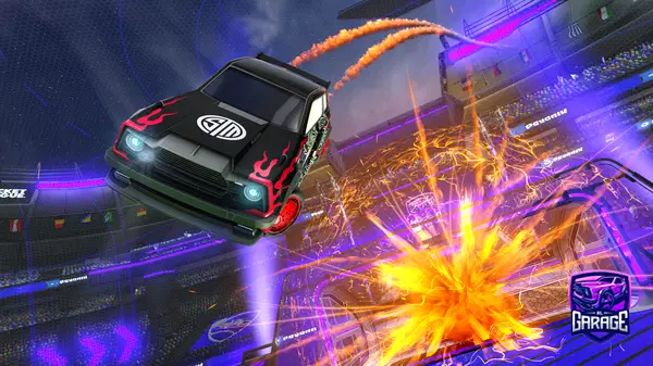 A Rocket League car design from rlhwbt