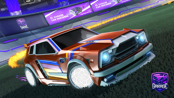 A Rocket League car design from Exodusxodus
