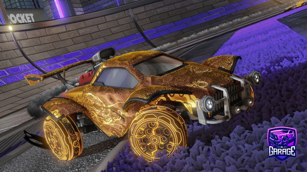 A Rocket League car design from Folower690