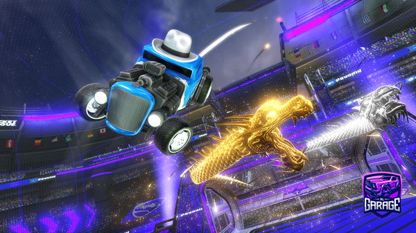 A Rocket League car design from Ethanol51480