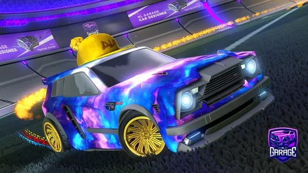 A Rocket League car design from Jordddxn