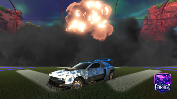 A Rocket League car design from Notsukicutie