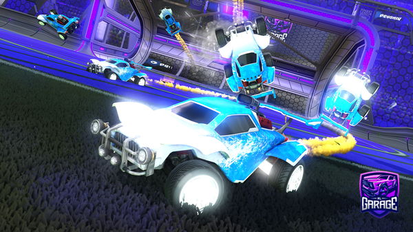 A Rocket League car design from wampande