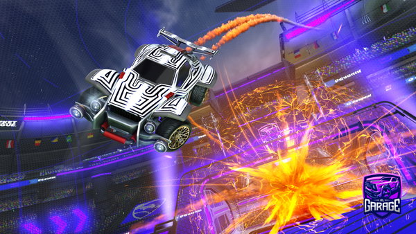 A Rocket League car design from ArizonaMadness