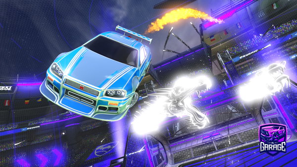 A Rocket League car design from marvel_copse