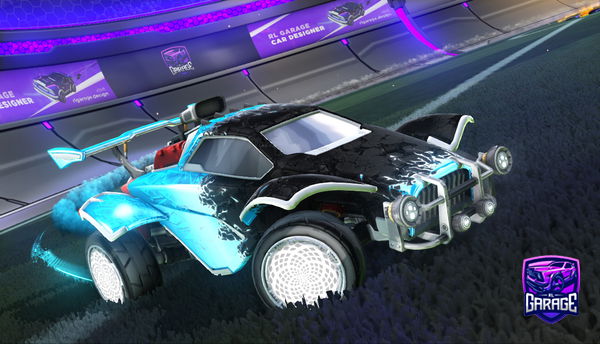 A Rocket League car design from rlgamer14