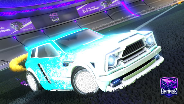 A Rocket League car design from Vincentp07