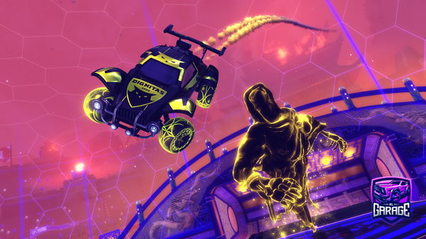 A Rocket League car design from Ethpro6799