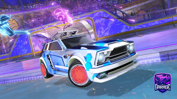 A Rocket League car design from MarioCappy13