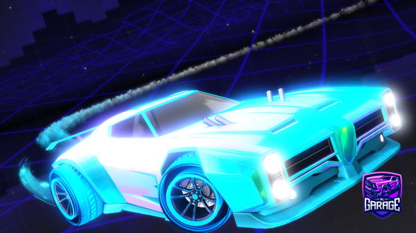 A Rocket League car design from Bot-The-Legend
