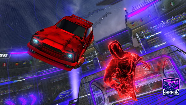 A Rocket League car design from YazeedOn120FPS