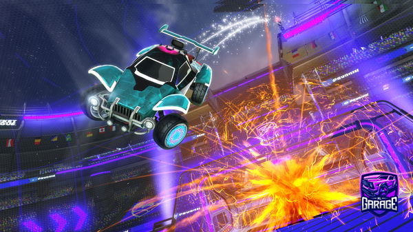 A Rocket League car design from Revvs_On_144hz