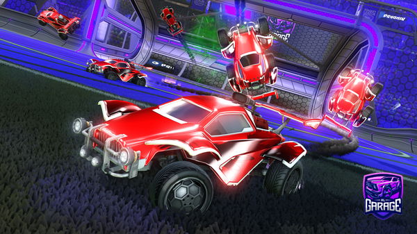 A Rocket League car design from amongusdog