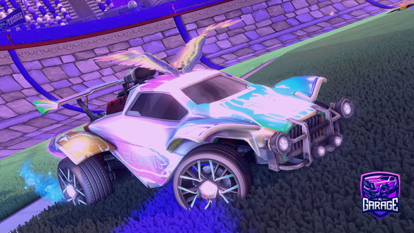 A Rocket League car design from imbassiii