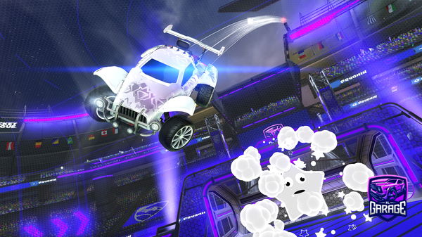 A Rocket League car design from Rezquiem