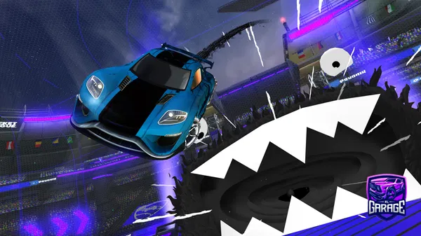 A Rocket League car design from Nugget350