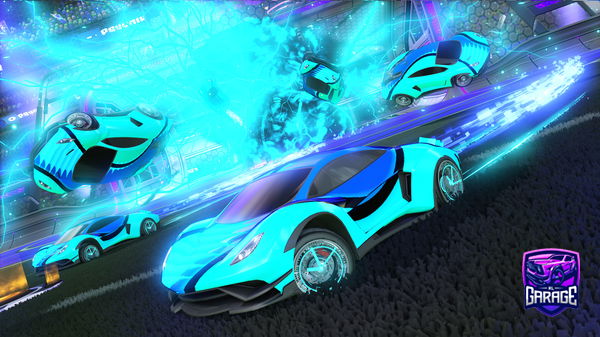 A Rocket League car design from Paul43