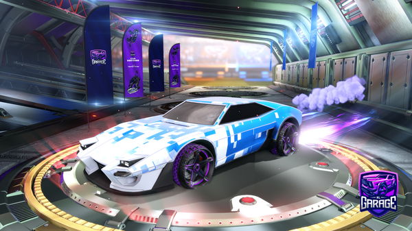 A Rocket League car design from Kieffer_