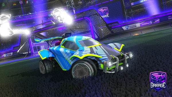 A Rocket League car design from Ethan271