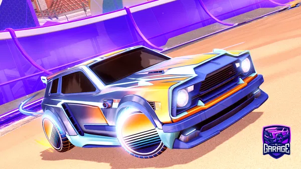 A Rocket League car design from Vaylence