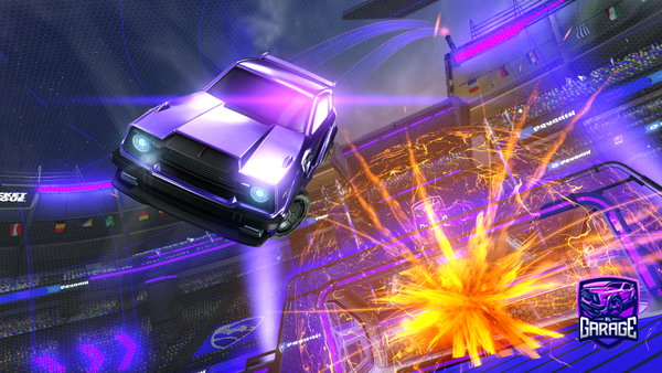 A Rocket League car design from liamw600