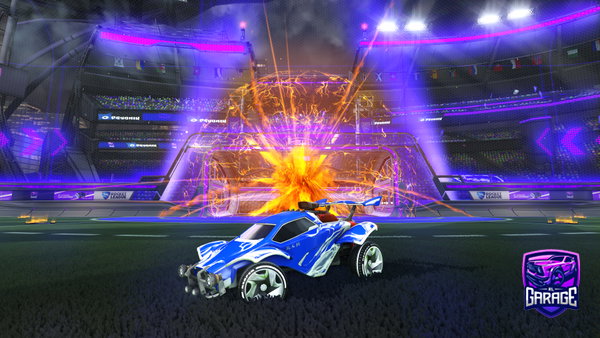 A Rocket League car design from AsteroidBow3250
