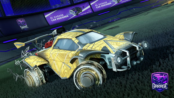 A Rocket League car design from BblazeE