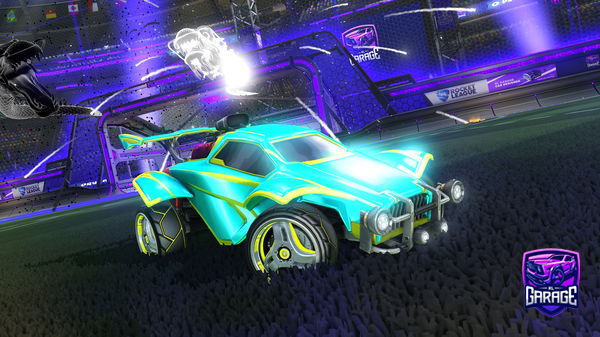 A Rocket League car design from 0ZBolt