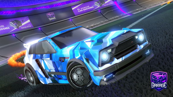 A Rocket League car design from K_A-z702