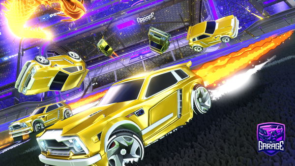 A Rocket League car design from DieAnotherDay55