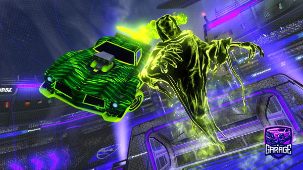 A Rocket League car design from Sanhook