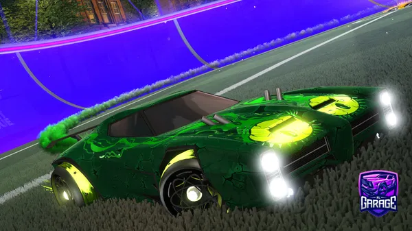 A Rocket League car design from Frogwump
