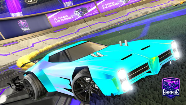 A Rocket League car design from RocketID135
