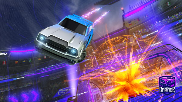 A Rocket League car design from vertiered