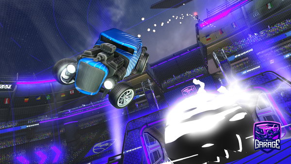 A Rocket League car design from nicgoob