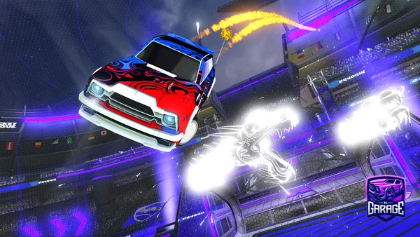 A Rocket League car design from ZaytTounsi