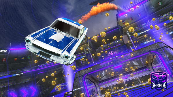 A Rocket League car design from Cami_is_ok