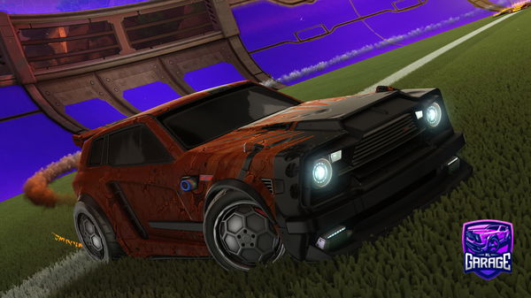 A Rocket League car design from Verrkami