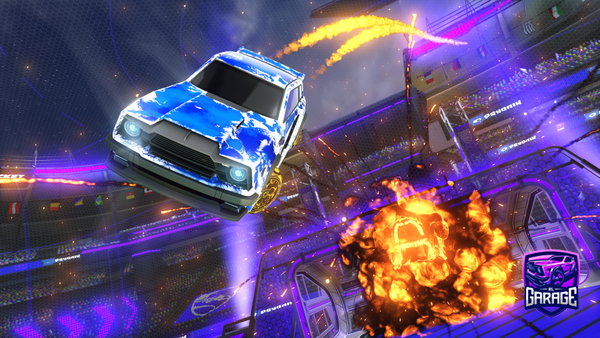 A Rocket League car design from opt1c_2good