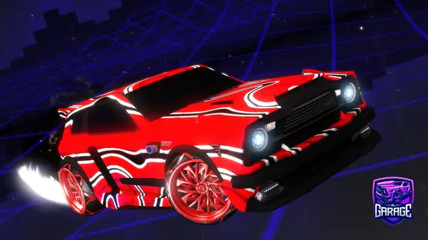 A Rocket League car design from BlAckRoSe001