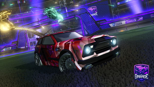A Rocket League car design from J1rgen