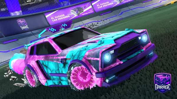 A Rocket League car design from YS-AeroAlpha