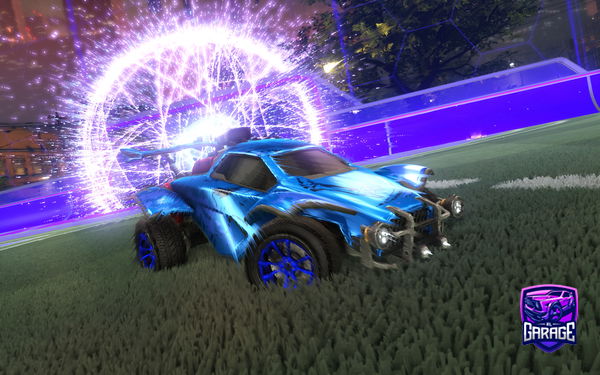 A Rocket League car design from HeadValk