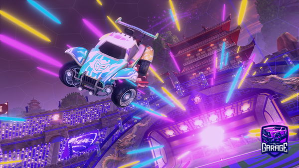 A Rocket League car design from Turboterry30