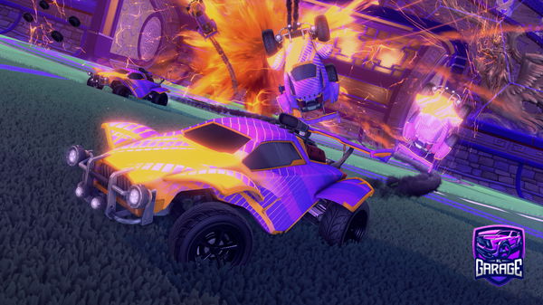 A Rocket League car design from fn_costco