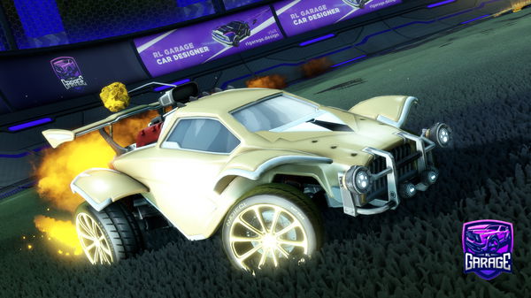 A Rocket League car design from berkandbey