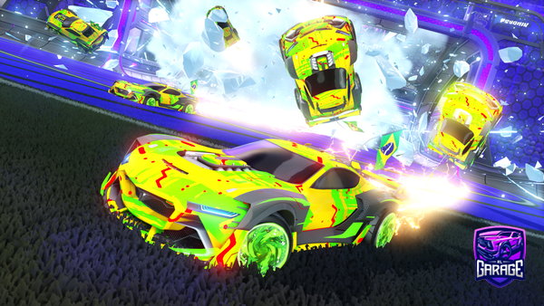 A Rocket League car design from LeandroNunes