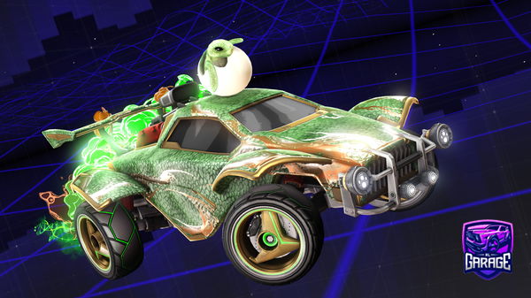 A Rocket League car design from MrRogers143