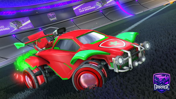 A Rocket League car design from GHXSTFVCE